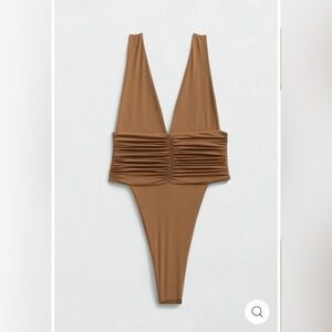 Riot swim Echo One piece in brown sugar size small. BNWR